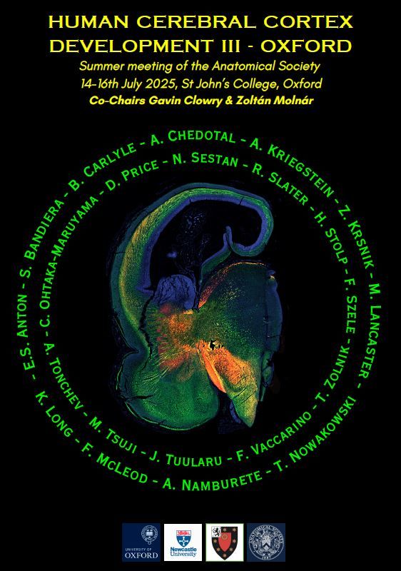 Abstract submission for the upcoming Summer Meeting of the Anatomical Society on the 14-16th July 2025, at the St John’s College, University of Oxford will close soon.

Deadline is this Friday, May 9th at 23:59 GMT.

#AnatSocSummer25 #AnatSocOxford
