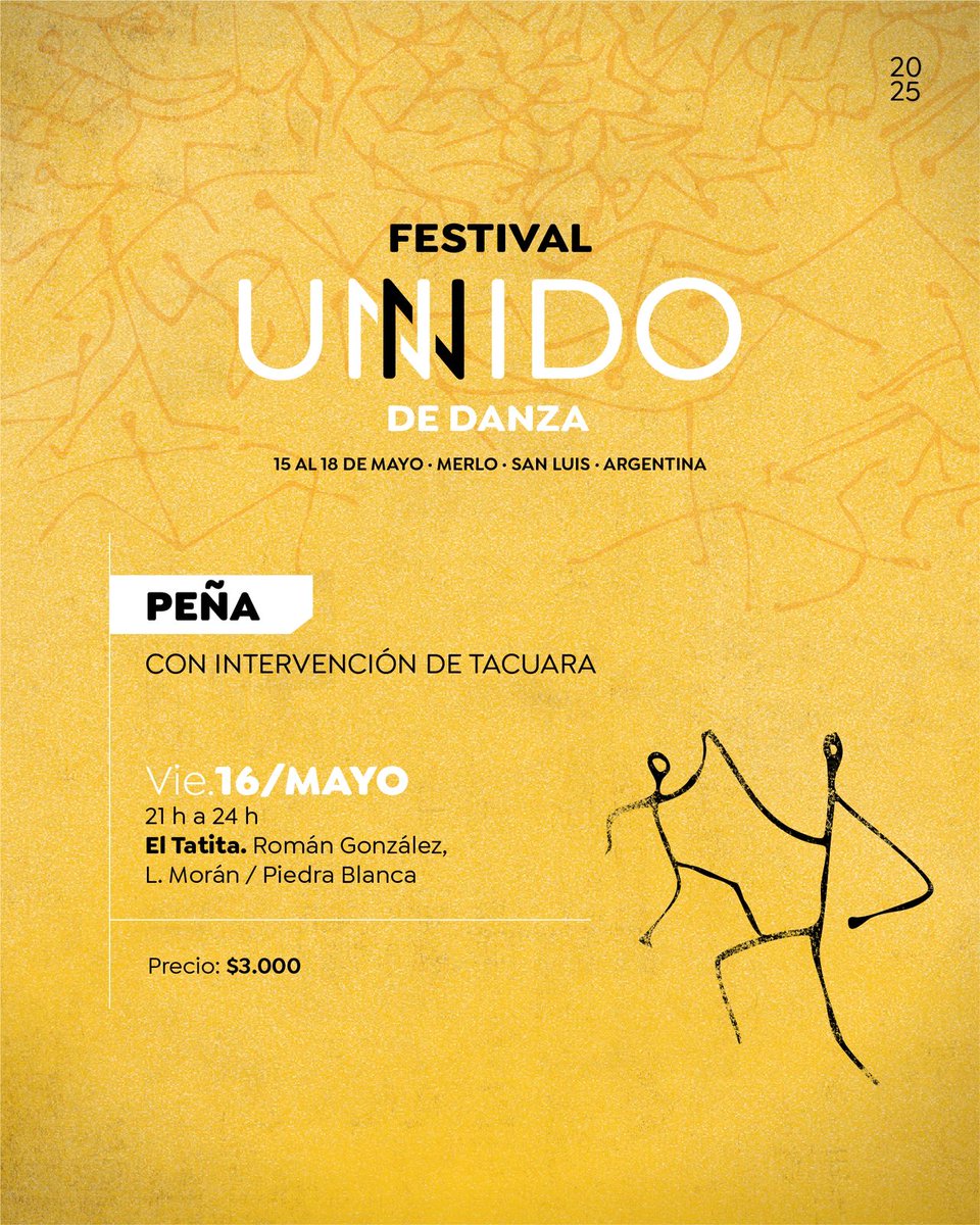 Melgarejojavier's tweet photo. Del 15 al 18 de mayo. https://t.co/3wT4uH5Gfy