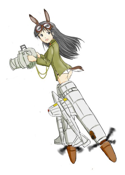 一〇〇式司偵に搭載された大判航空写真機で。これは実物を入手する前に画像見ながら描いたやつ。 