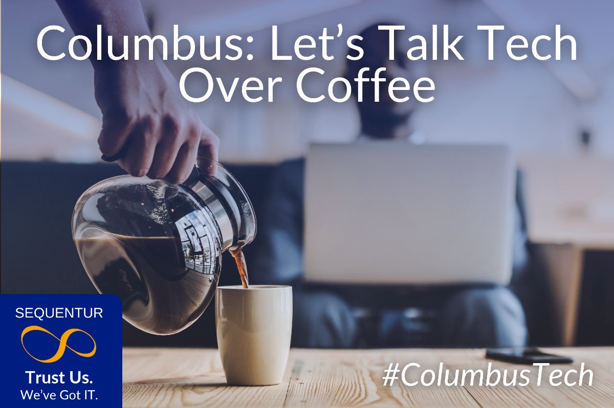 sequentur's tweet image. Local businesses deserve a local touch. Let’s grab coffee and chat about how Sequentur can save you money, time, and stress with better IT solutions.

 #ColumbusBusiness #ITSupport #FriendlyTech