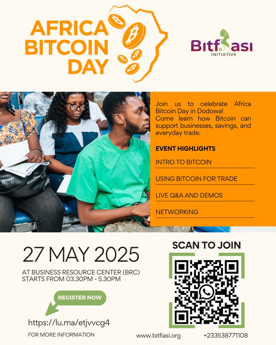 bitfiasi's tweet image. This week, we met with more young female entrepreneurs over a lunch session to talk about #Bitcoin for businesses.

As part of our Circular Economy project, these conversations are making more local women confident and open to accepting Bitcoin payments.

#Bitfiasi #Ghana #BTC