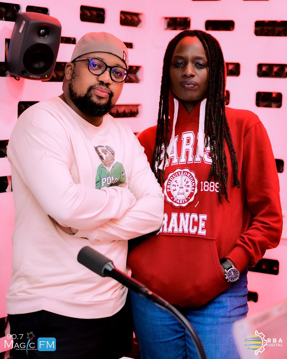MagicFmRadio's tweet image. Uko niko twaje🔥💃#MagicDrive with #inesandrobertmackenna , 4PM–7PM 🥳