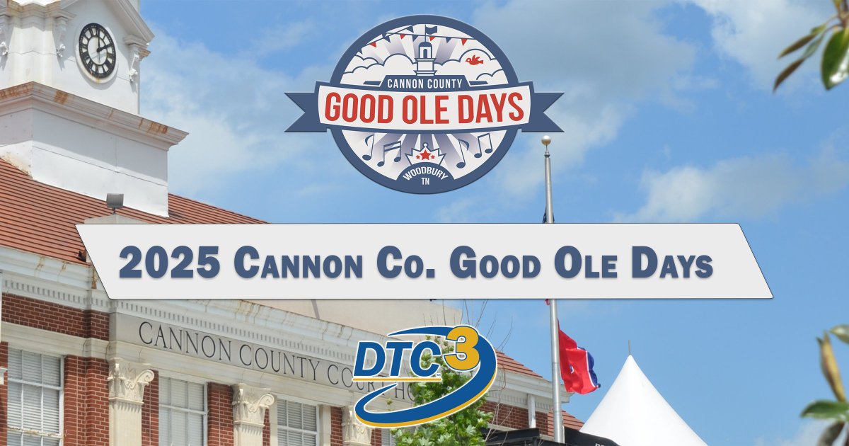We're excited to bring you all the pageants from the 2025 Good Ole Days Festival starting this evening on DTC3! Don't miss your chance to watch all the incredible contestants shine on stage. Visit dtc3.tv for a complete schedule.