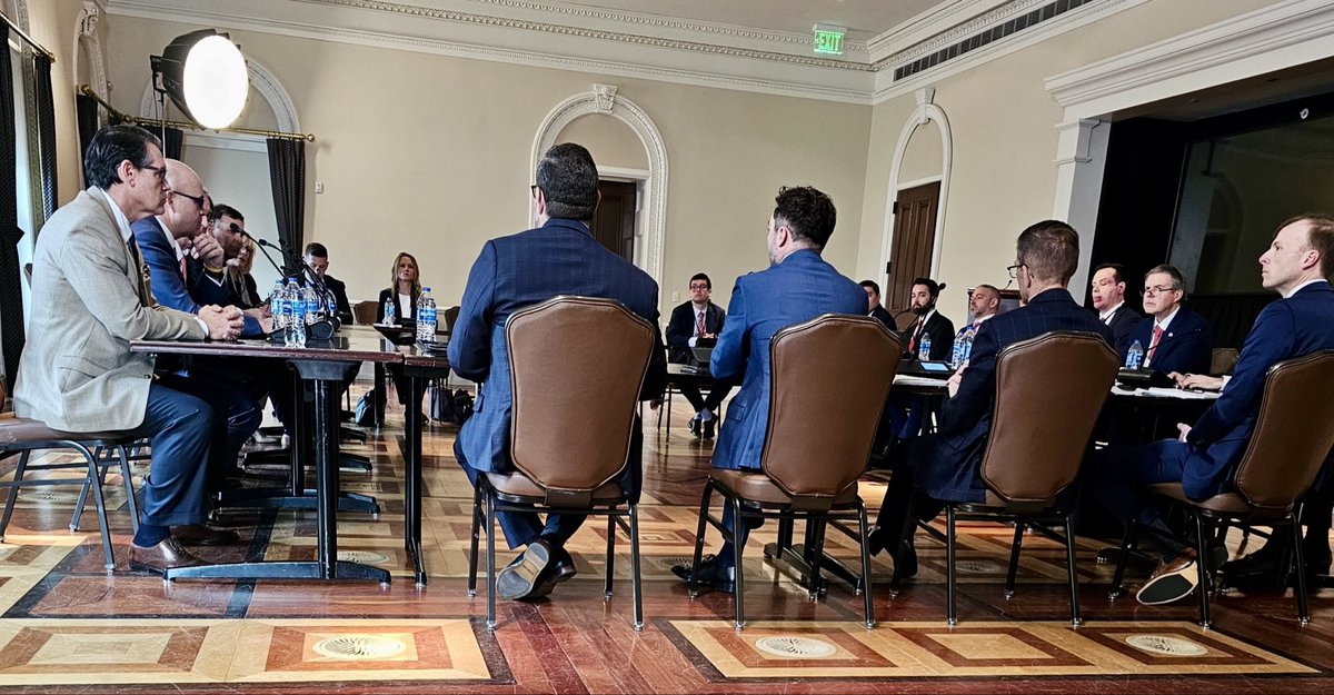 Another productive day in DC. The cooperation with the Administration on election integrity has been tremendous. Florida had to sue the last administration to get data that they were lawfully required to provide.  This one is providing it to states fast and for free.