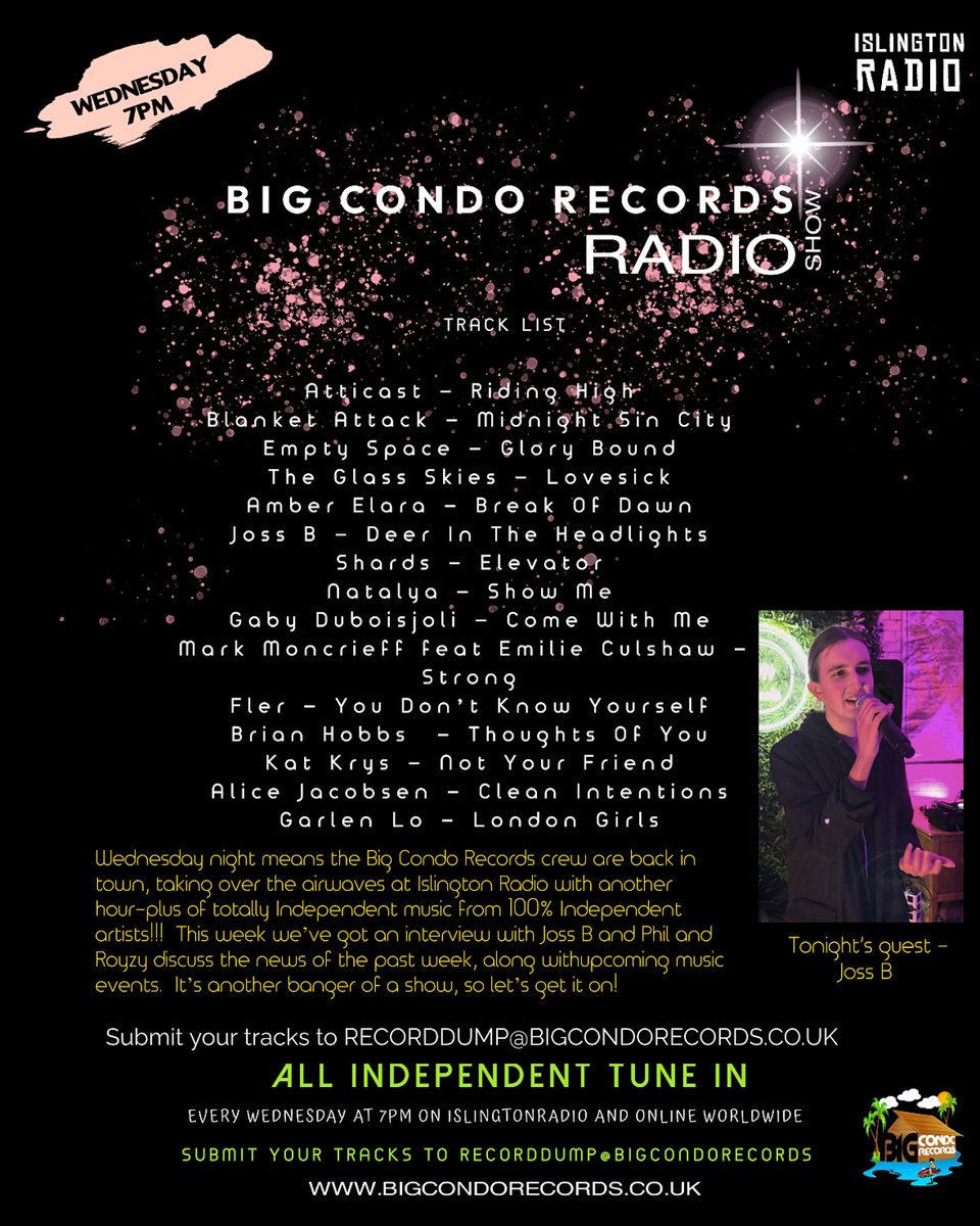 Garlen Lo (@garlenlomusic) on Twitter photo 'London Girls' closing the <a href="/BigCondoRecords/">Big Condo Label</a> radio show for the second time! Listen on <a href="/IslingtonRadio/">Islington Radio</a> β€οΈπ» π 'London Girls' closing the <a href="/BigCondoRecords/">Big Condo Label</a> radio show for the second time! Listen on <a href="/IslingtonRadio/">Islington Radio</a> β€οΈπ» π