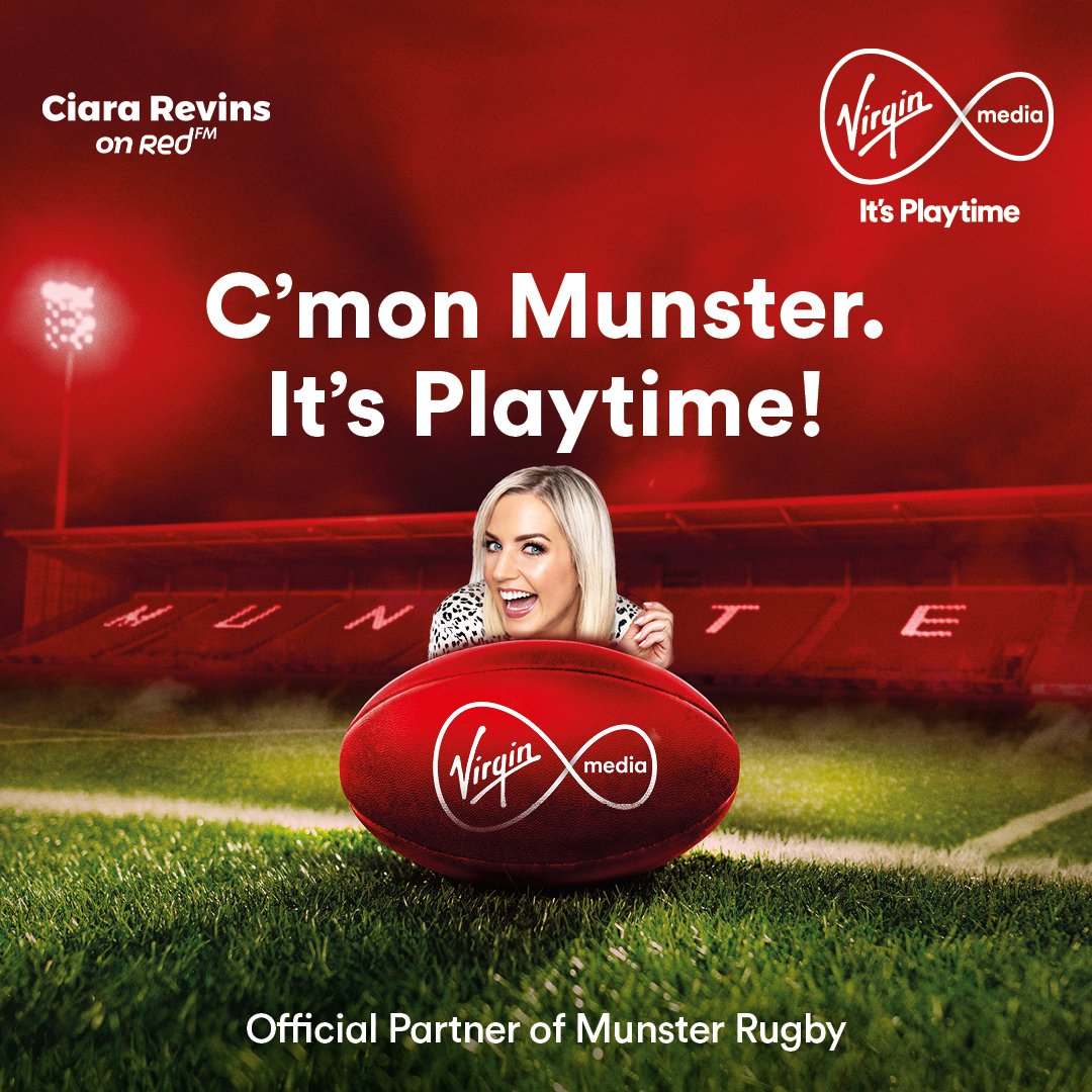 Red FM (@corksredfm) on Twitter photo GET ME TO THE GAME!🏉 To celebrate the <a href="/Munsterrugby/">Munster Rugby</a> season, listen to <a href="/CiaraRevins/">Ciara Revins</a> from 12-4pm all this week to WIN a pair of season tickets for the 2025/26 season, courtesy of <a href="/VirginMediaIE/">Virgin Media Ireland</a> GET ME TO THE GAME!🏉 To celebrate the <a href="/Munsterrugby/">Munster Rugby</a> season, listen to <a href="/CiaraRevins/">Ciara Revins</a> from 12-4pm all this week to WIN a pair of season tickets for the 2025/26 season, courtesy of <a href="/VirginMediaIE/">Virgin Media Ireland</a>