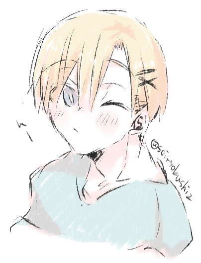 「物間くんらくがき!毎日絵描くぞ! 」|青緑紫🕰のイラスト