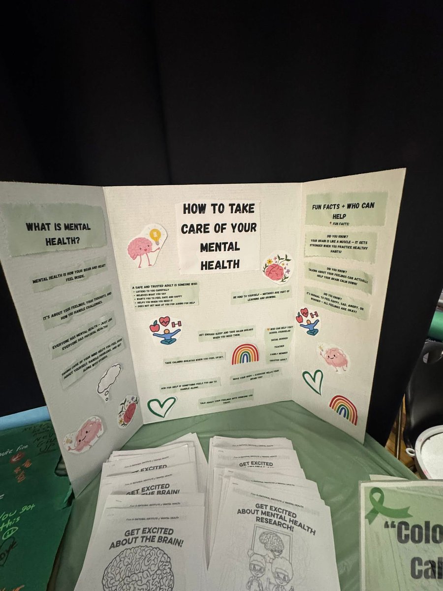 Yesterday the Farley Counseling Center proudly hosted a special event to celebrate Mental Health Awareness Month! Students wore green and visited stations during lunch to explore calming strategies, coping skills, and learn ways to care for their minds and hearts. 
#FarleyPride