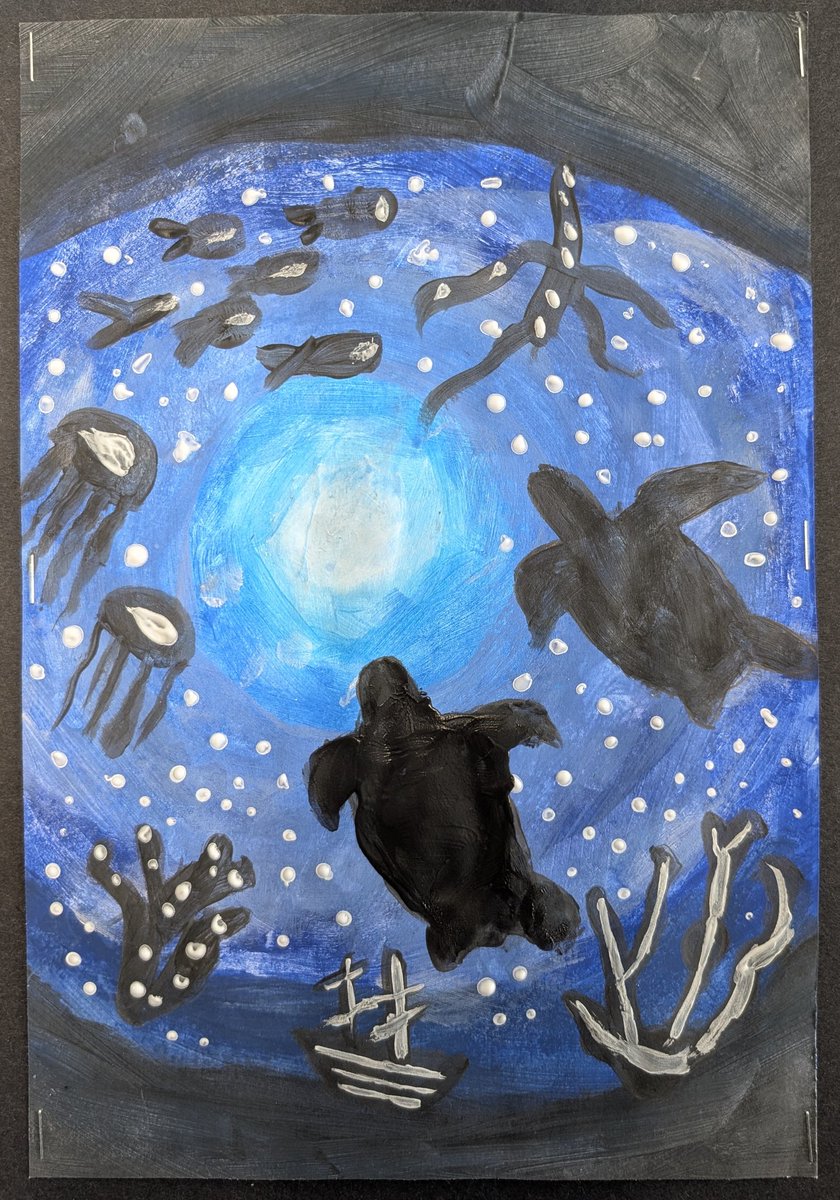 CBPSA Deputy Headteacher (@cbpsa_vp) on Twitter photo Lovely silhouette painting inspired by the ocean, sea animals and <a href="/worldearthday/">World Earth Day</a> . <a href="/_TPLT_/">The Priory Learning Trust</a> Lovely silhouette painting inspired by the ocean, sea animals and <a href="/worldearthday/">World Earth Day</a> . <a href="/_TPLT_/">The Priory Learning Trust</a>