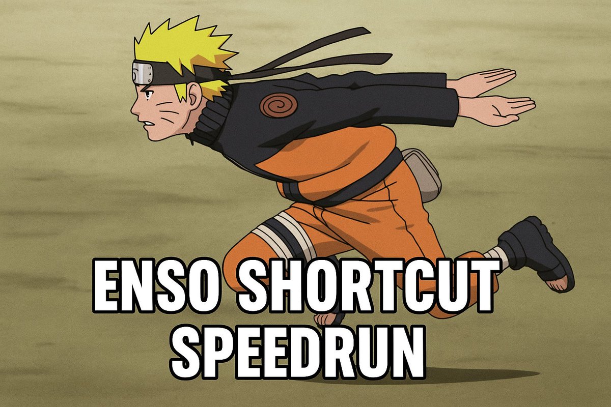 Enso Shortcut Speedrun
<a href="/EnsoBuild/">Enso | ⌘ 🛠️</a>
is 🔥