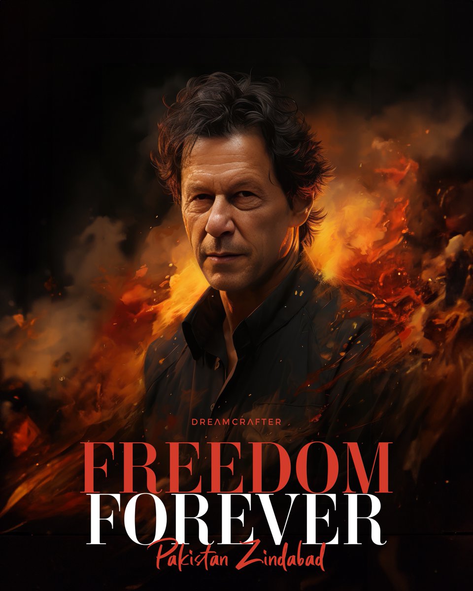 MY LEADER IS FREE #ImranKhan
