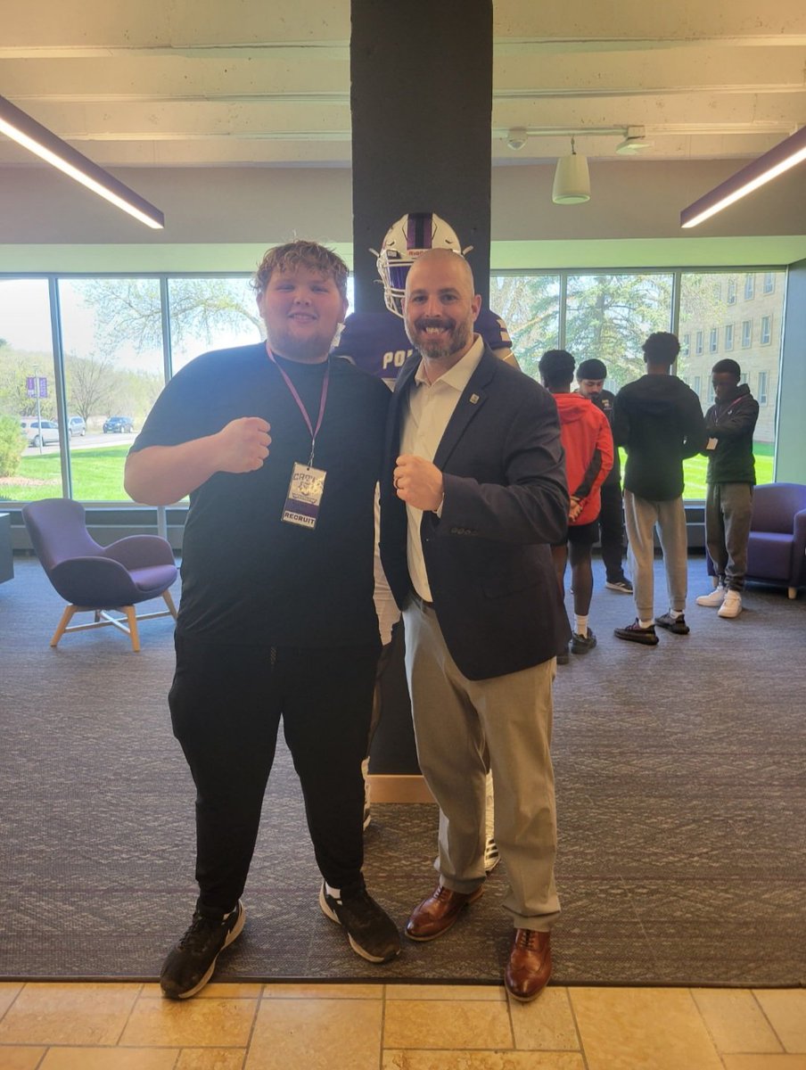 Thank you <a href="/CrownCollegeFB/">Crown College Football</a> for having me on campus. I had a great time and can't wait to come back!

<a href="/_Coach_Franz/">Coach Franz</a> <a href="/CoachMayo97/">Abraham Mayo</a> <a href="/CoachLButler/">Coach Butler</a> <a href="/DerrickTaylor_4/">Coach DT</a> <a href="/LJ4452/">Luke Johnson</a> <a href="/Coach_JYates/">Joe Yates</a> <a href="/JMRocketFB/">JM Rocket Football</a>