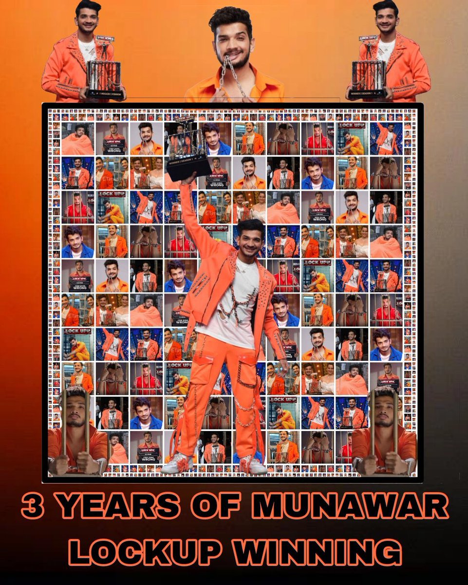 Munawar Faruqui triumphs in Lock Upp with bold finesse. His comedy sparked joy, soulful shayari ignited passion, and savvy gameplan outsmarted everyone. A shayari legend.

3YRS OF LOCKUPP BADASS WINNER