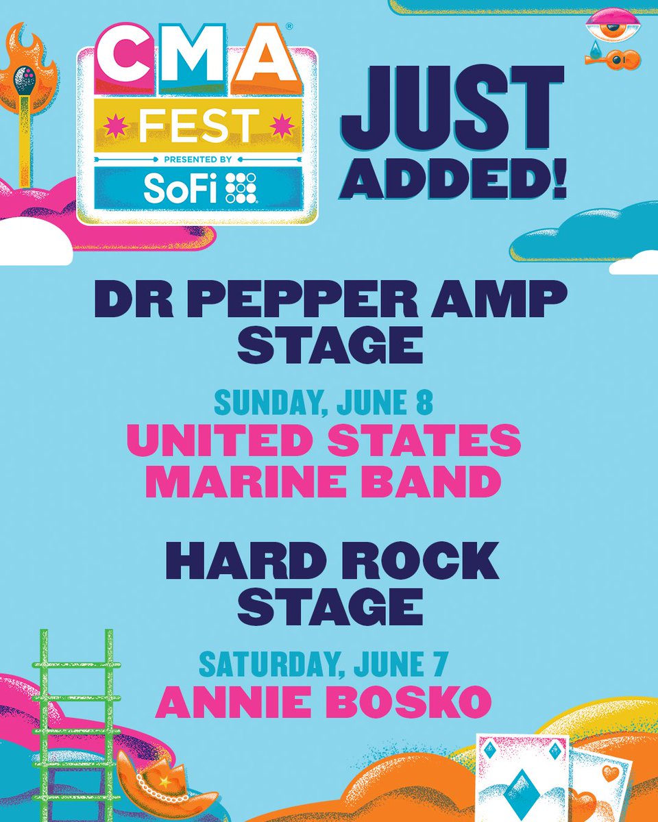 No way you thought we were done?

#CMAfest presented by <a href="/SoFi/">SoFi</a> is adding even more excitement to the lineup! You don't want to miss this! Get your four-night passes or single-night tickets today! 

🎫: cmafest.com/tickets