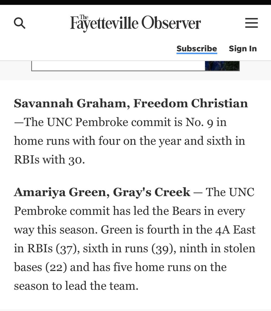 FREED0MAthletic's tweet image. Freedom 🥎 moved up to the @NCISAA1 Div. 2 division this year and earned a 2 seed.
The Patriots will post their first playoff game on Saturday at 1:00 at Freedom field. @910Preps
@HerdSB @UNCP_Softball @GaTechSoftball @ritalynngilman