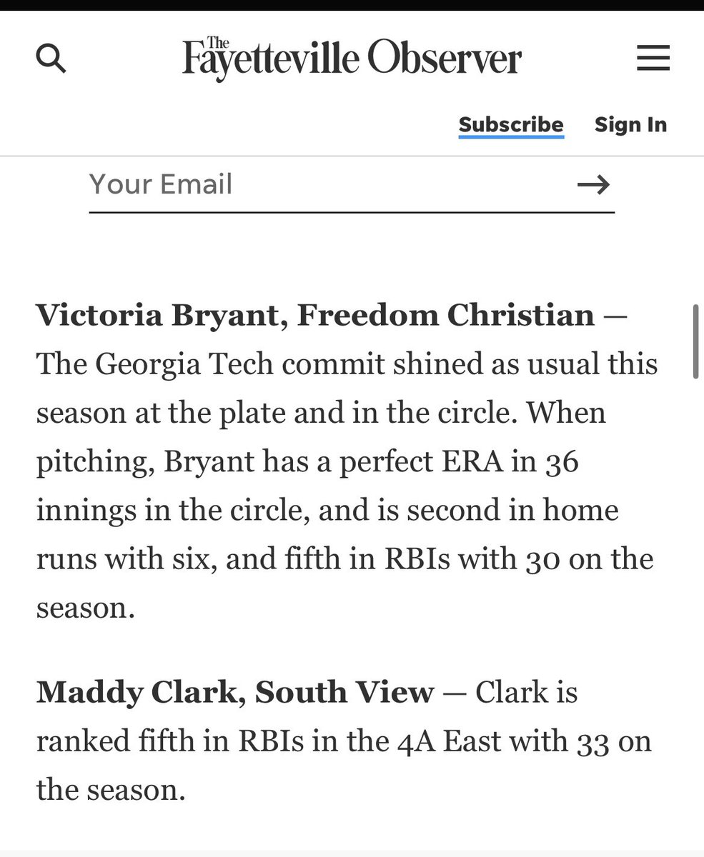 FreedomAthletics (@freed0mathletic) on Twitter photo Freedom 🥎 moved up to the <a href="/NCISAA1/">NCISAA</a> Div. 2 division this year and earned a 2 seed.
The Patriots will post their first playoff game on Saturday at 1:00 at Freedom field. <a href="/910Preps/">910Preps</a>
<a href="/HerdSB/">Marshall Softball</a> <a href="/UNCP_Softball/">UNCP SOFTBALL</a> <a href="/GaTechSoftball/">Georgia Tech Softball 🥇🥇🥇🥇🥇</a> <a href="/ritalynngilman/">Rita Lynn Gilman</a> Freedom 🥎 moved up to the <a href="/NCISAA1/">NCISAA</a> Div. 2 division this year and earned a 2 seed.
The Patriots will post their first playoff game on Saturday at 1:00 at Freedom field. <a href="/910Preps/">910Preps</a>
<a href="/HerdSB/">Marshall Softball</a> <a href="/UNCP_Softball/">UNCP SOFTBALL</a> <a href="/GaTechSoftball/">Georgia Tech Softball 🥇🥇🥇🥇🥇</a> <a href="/ritalynngilman/">Rita Lynn Gilman</a>
