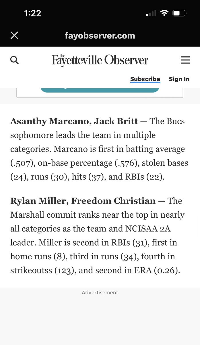 FREED0MAthletic's tweet image. Freedom 🥎 moved up to the @NCISAA1 Div. 2 division this year and earned a 2 seed.
The Patriots will post their first playoff game on Saturday at 1:00 at Freedom field. @910Preps
@HerdSB @UNCP_Softball @GaTechSoftball @ritalynngilman
