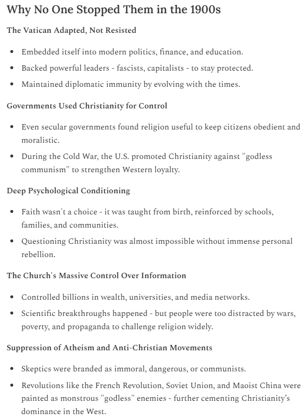 The truth will set you free.