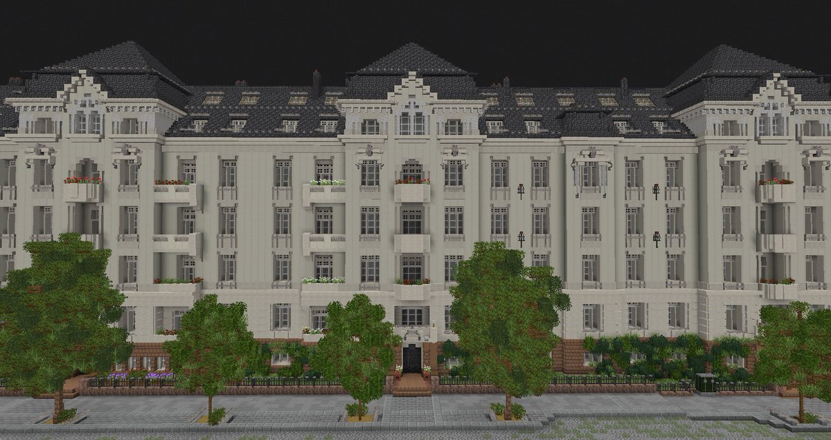 Jugendstil 2 (Art-Noveau)  

 (Trees by Akira)  

#Minecraft #minecraft建築コミュ #architecture #minecraftbuilds