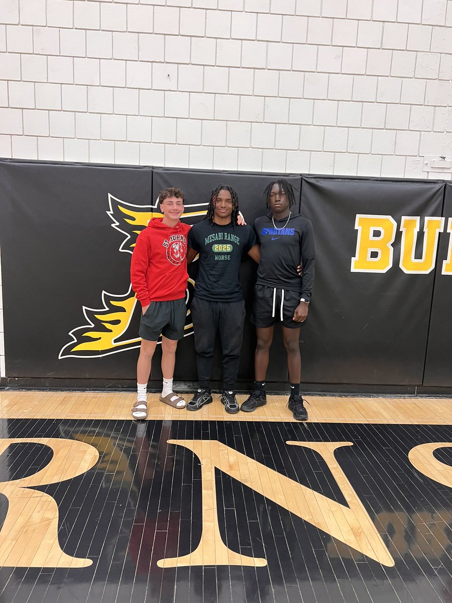 Burnsville Football (@burnsvilleblaze) on Twitter photo Congratulations to Luke, Que and Rachon for signing this morning! We are proud of you and excited to watch you in this next chapter!
Luke Jolley - St. John’s Wrestling
Quentin Platt - <a href="/RangeMesabi/">Mesabi Range College</a>
Rachon Ferguson-Lewis - <a href="/DubuqueFootball/">Spartan Football</a> <a href="/UD__Baseball/">University of Dubuque Baseball</a> Congratulations to Luke, Que and Rachon for signing this morning! We are proud of you and excited to watch you in this next chapter!
Luke Jolley - St. John’s Wrestling
Quentin Platt - <a href="/RangeMesabi/">Mesabi Range College</a>
Rachon Ferguson-Lewis - <a href="/DubuqueFootball/">Spartan Football</a> <a href="/UD__Baseball/">University of Dubuque Baseball</a>