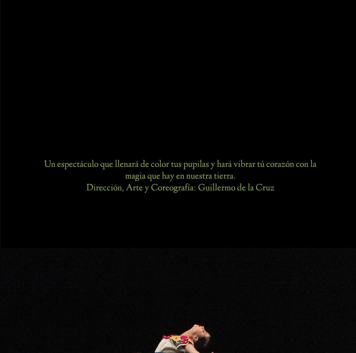 MXNTrance's tweet photo. México en Trance Compañía

Presenta:

Mexicanísimo | un viaje al corazón de nuestra tierra.

Tenemos nuevas fechas, nueva producción, pero con la misma pasión

Próximamente …

#MéxicoEnTrance #DanzaArteMovimiento #ConElCorazónEnNuestraTierra #Danza #montajeescenico #mexicanisimo https://t.co/01pT14zz3Q