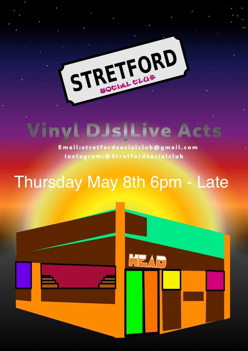 Stretford Social Club returns to Head tomorrow with DJs and live acts from local folk. 

#MIMO