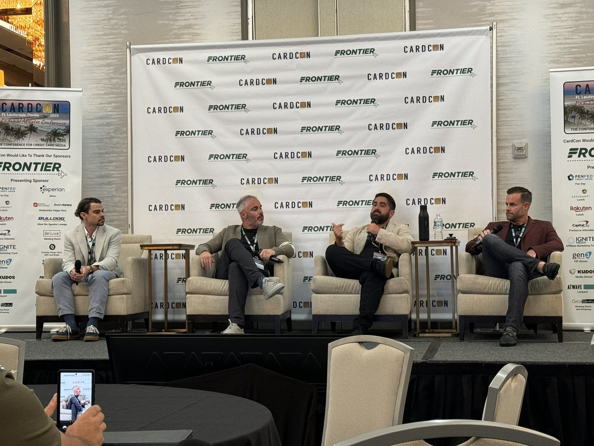 From Search to Social: The Future of Financial Affiliates - great panel discussing the importance of social media in strategy - driving value and knowing your customer 
#CardCon #CardCon2025