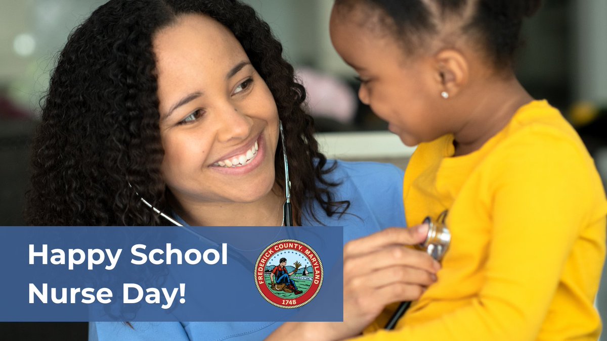 Happy School Nurse Day! 🌟 Thank you to the incredible school nurses who ensure the health and well-being of students and for making a difference in our schools.