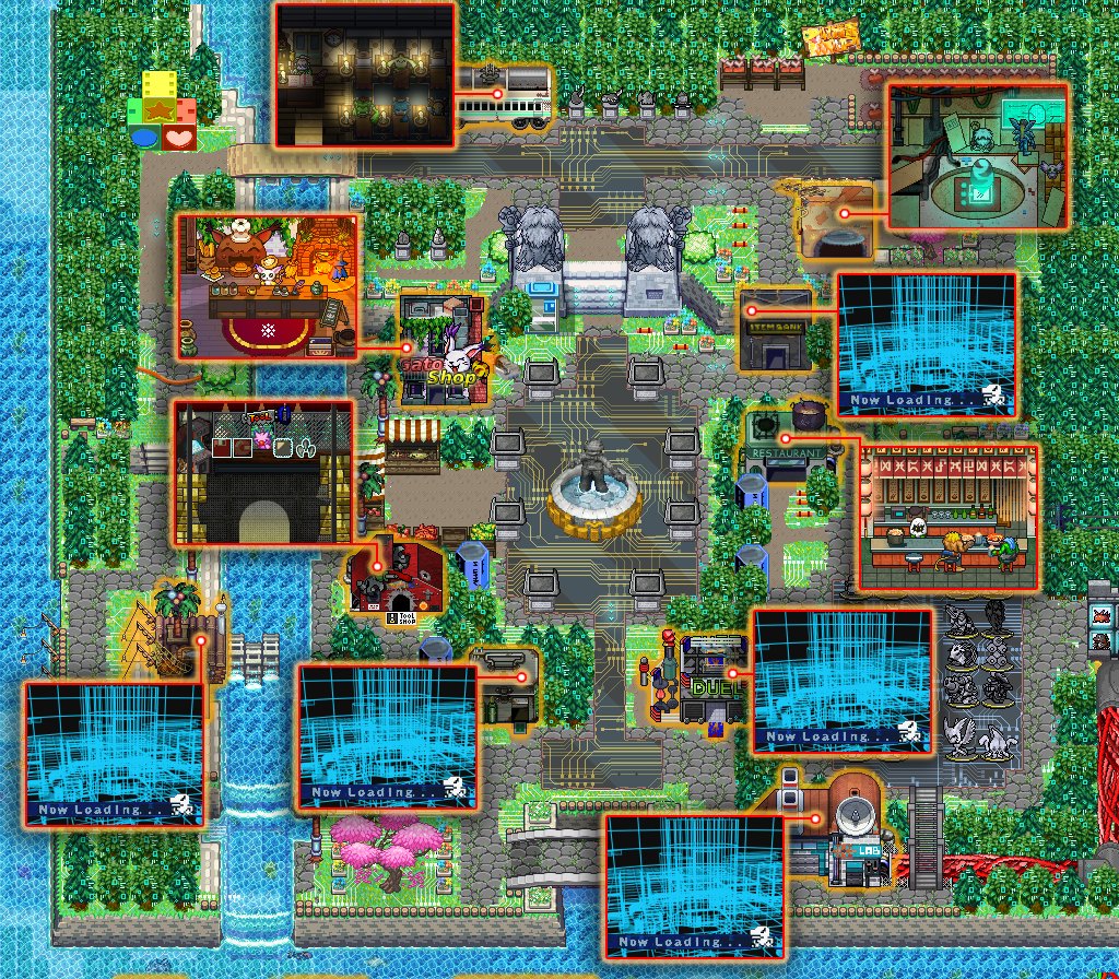 Come and rest up in the Tram Inn #digimon #digitalart #Vpet #Rpicomon #digimonfanart #digimonart