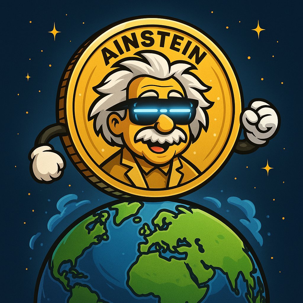 AinsteinC0in's tweet photo. When meme meets machine…
$AIN is here to make crypto fun and intelligent.
Smarter than your economist. Cuter than your bot.
#AINSTEIN #Solana #CryptoMeme #AIcoin #NextDoge https://t.co/6asX4TdGqW