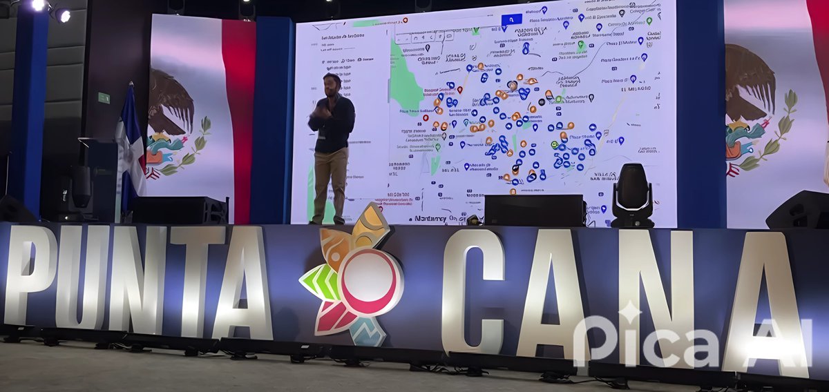 Mateo A. (@matepol_ap) on Twitter photo 📌 “Nuestra tecnología tiene la capacidad de medir el clima social, ¿de qué está hablando la gente?”
— <a href="/mikedmgz/">Miguel Ángel Dominguez Luna</a> redefine el poder digital en su charla: “Reputación Digital, la nueva gobernanza inteligente”.
#CumbrePuntaCana <a href="/CumbreCP/">CumbreCP</a> <a href="/CumbreOnline/">Cumbre.Online</a> <a href="/PolitologosD/">Politólogos Digitales</a> 📌 “Nuestra tecnología tiene la capacidad de medir el clima social, ¿de qué está hablando la gente?”
— <a href="/mikedmgz/">Miguel Ángel Dominguez Luna</a> redefine el poder digital en su charla: “Reputación Digital, la nueva gobernanza inteligente”.
#CumbrePuntaCana <a href="/CumbreCP/">CumbreCP</a> <a href="/CumbreOnline/">Cumbre.Online</a> <a href="/PolitologosD/">Politólogos Digitales</a>