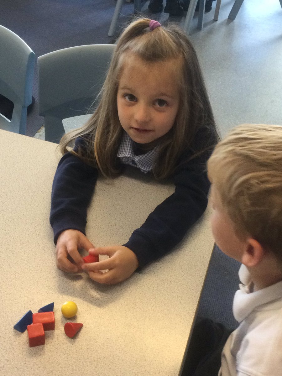 stlukesschoolsw's tweet image. Year 2 are exploring 3-D shapes in Maths today! 🧊🔺 We&apos;re identifying and describing their properties — counting edges, vertices, and faces. #MathsInAction #Year2Learning