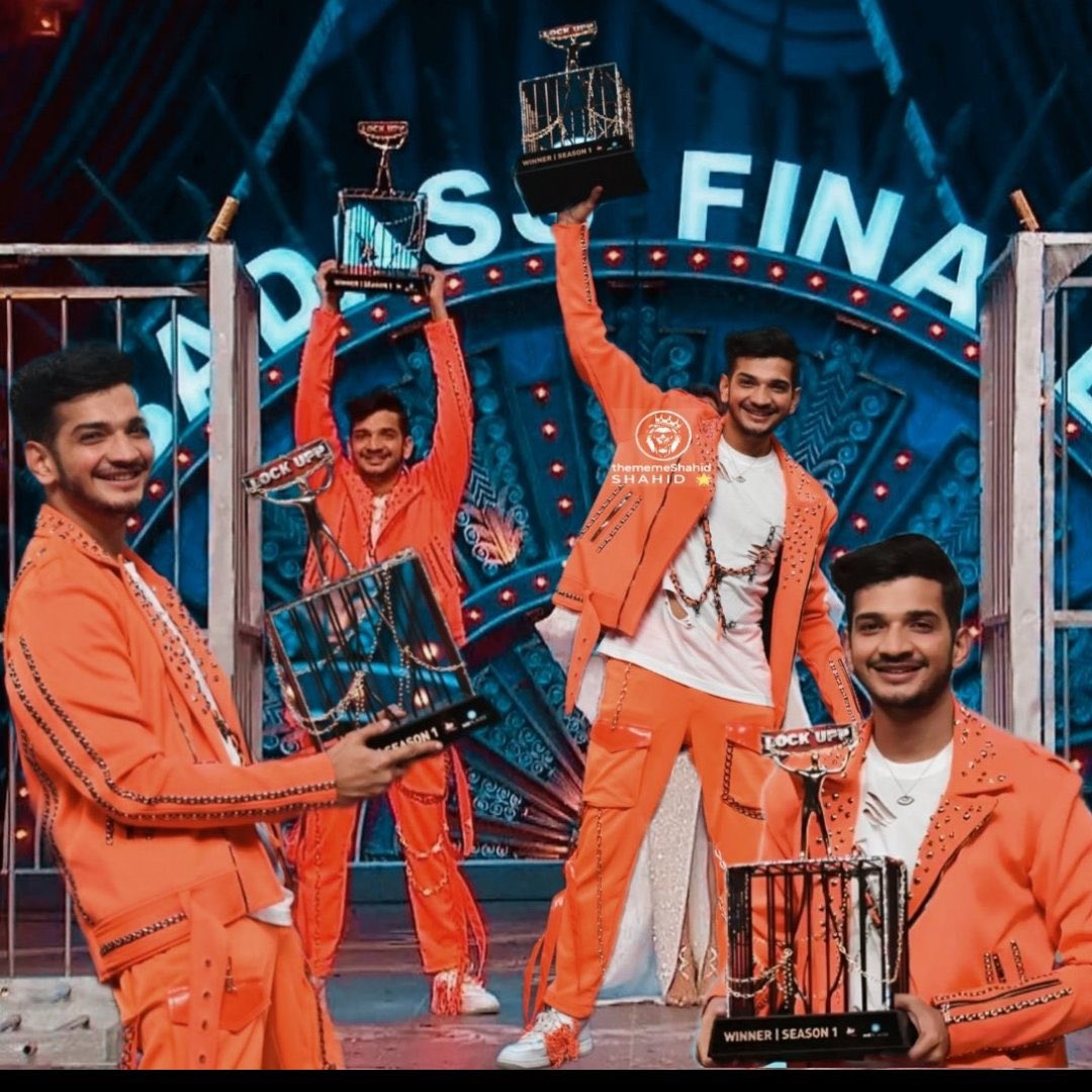 Shayari mein jazbaat,
Comedy mein dard,
Game mein masterstroke!
Munawar – naam yaad rakhna.
          
3YRS OF LOCKUPP BADASS WINNER