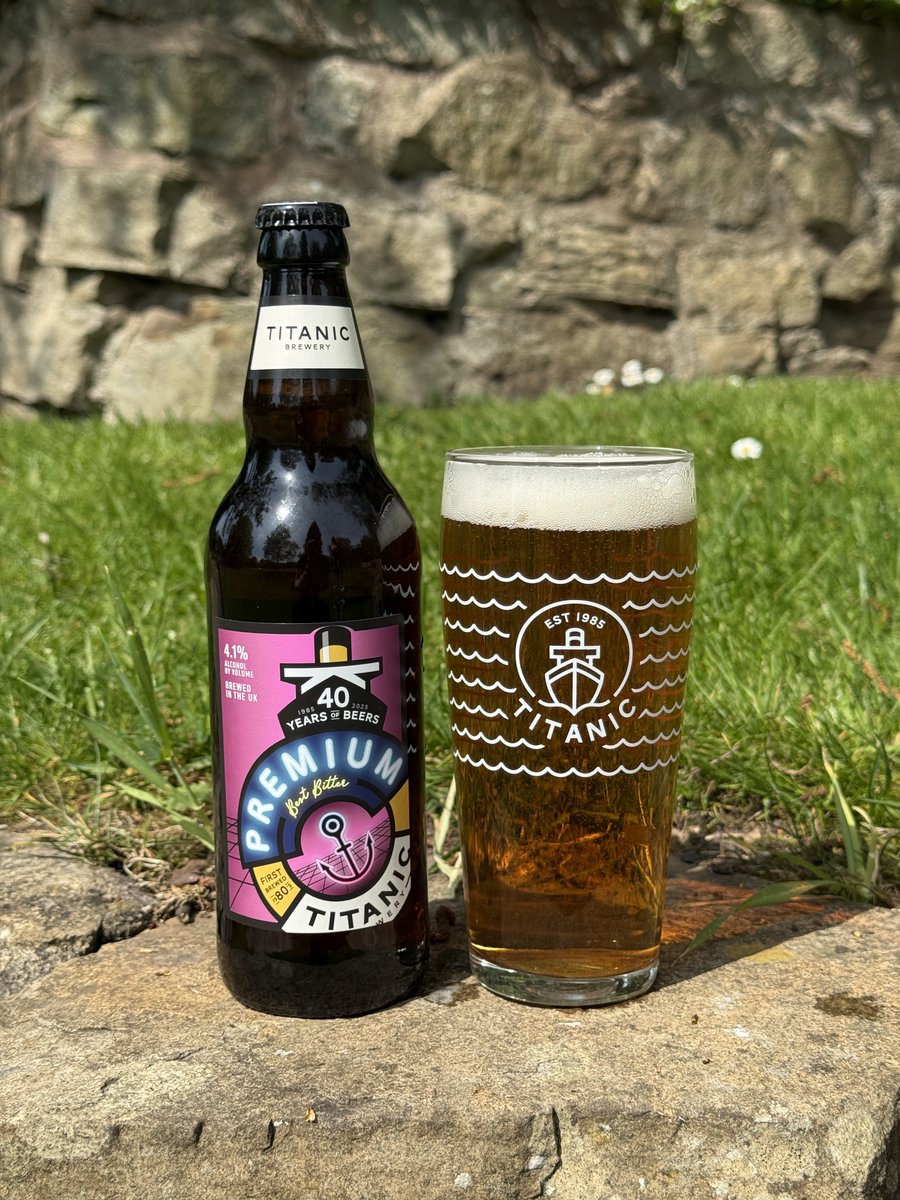 On 1st October 1985, founder John Pazio brewed the very first ale from Titanic Brewery - Premium Bitter.

This beer went on to become Anchor and was a firm favourite for many years. It was only right that we brought it back in its original form to mark our 40th anniversary!