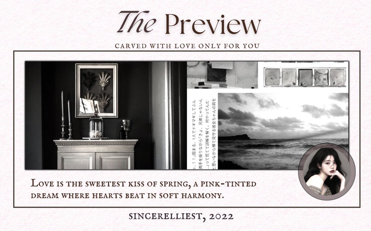 sonnetfindsyou's tweet image. Repost is highly appreciated!

Aku ada ready stock layout untuk muse WONYOUNG yang bisa diclaim dengan harga 6.000/each seperti di bawah dan sudah dapat ava JPNG juga. Yang berminat bisa segera DM aku yaa!

#zonauang