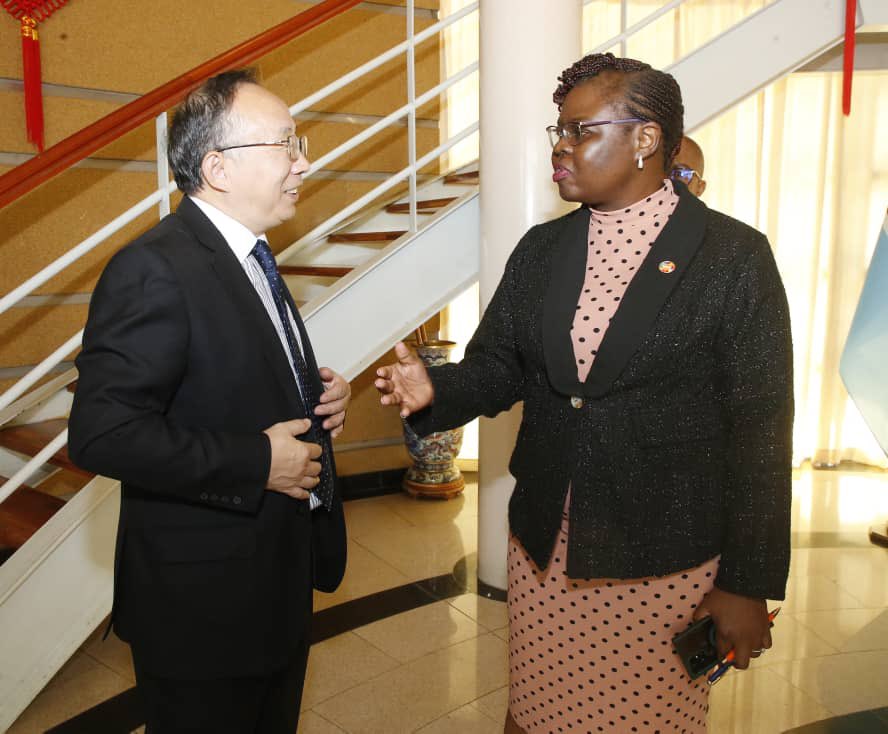 Today we signed our Project Completion Certificate for the South-South Cooperation Assistance Fund (SSCAF) project with the Chinese Embassy in Botswana.