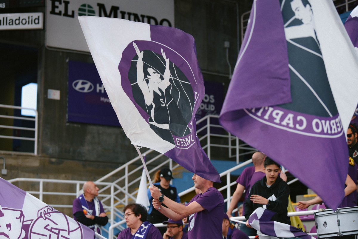 💜🙌 ¡Este viernes, TODOS de VIOLETA para animar a los nuestros desde el calentamiento!

👥 Apertura de puertas a las 20.00. Rogamos a los asistentes que acudan con suficiente antelación con el fin de evitar aglomeraciones.

<a href="/UEMC/">UEMC</a> #PucelaBasket