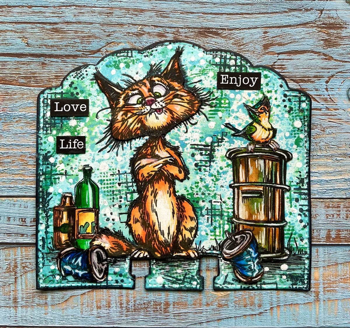 A couple of MemoryDex creations featuring products from #aallandcreate