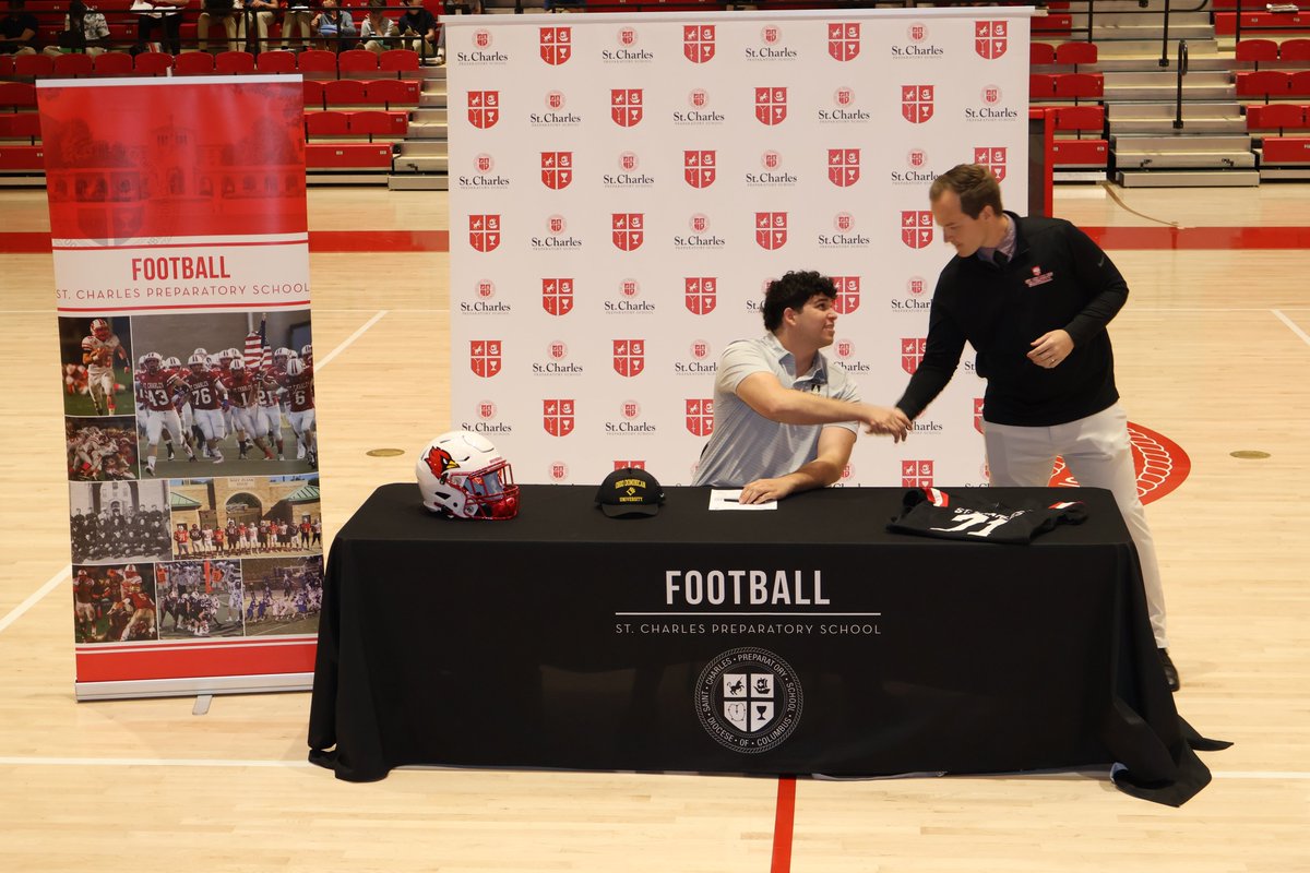 St Charles Football (@stcharlesfball) on Twitter photo Congratulations Fred! We look forward to following your journey at <a href="/OhioDominicanFB/">Ohio Dominican Football</a>. #BoE Congratulations Fred! We look forward to following your journey at <a href="/OhioDominicanFB/">Ohio Dominican Football</a>. #BoE