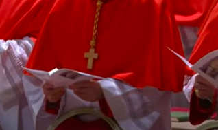 la cruz pectoral de este cardenal... ❤️❤️❤️