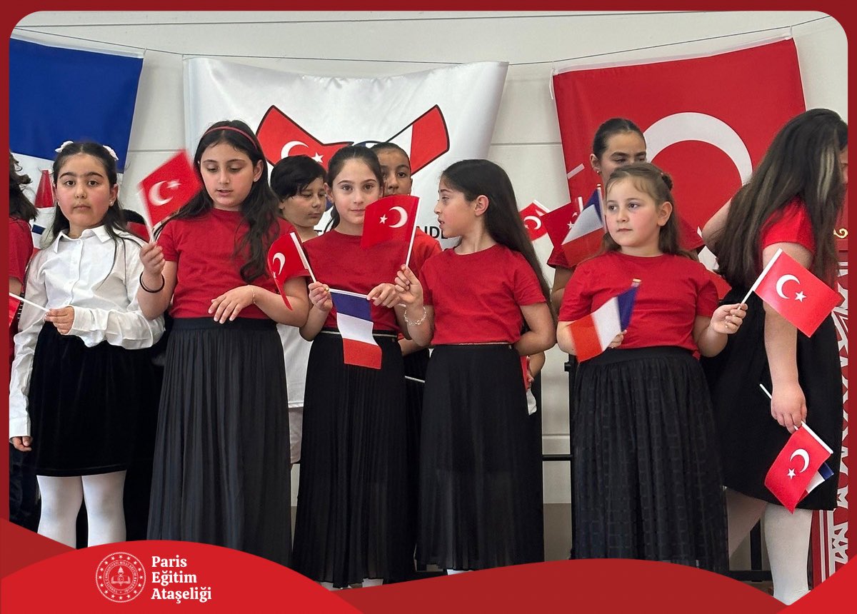 Paris Eğitim Ataşeliği (@parisegitim) on Twitter photo Reims şehrinde 23 Nisan Ulusal Egemenlik ve Çocuk Bayramını büyük bir coşkuyla kutladık. 🇹🇷
Öğretmenlerimize, öğrencilerimize, dernek yönetimi ve emeği geçen herkese teşekkür ederiz.
<a href="/tcmeb/">Millî Eğitim Bakanlığı</a>
<a href="/mebyyegm/">Yükseköğretim ve Yurt Dışı Eğitim Genel Müdürlüğü</a> Reims şehrinde 23 Nisan Ulusal Egemenlik ve Çocuk Bayramını büyük bir coşkuyla kutladık. 🇹🇷
Öğretmenlerimize, öğrencilerimize, dernek yönetimi ve emeği geçen herkese teşekkür ederiz.
<a href="/tcmeb/">Millî Eğitim Bakanlığı</a>
<a href="/mebyyegm/">Yükseköğretim ve Yurt Dışı Eğitim Genel Müdürlüğü</a>