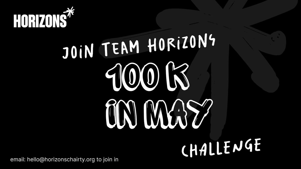 Team Horizons has already raised £2,000 as part of our 100k in May Challenge 😮 

Thank you! 🙏 This money will change the game for young people across Haringey and Enfield.

👉 Check out the progress from our incredible participants justgiving.com/campaign/horiz… 

#100kinMay #Horizons