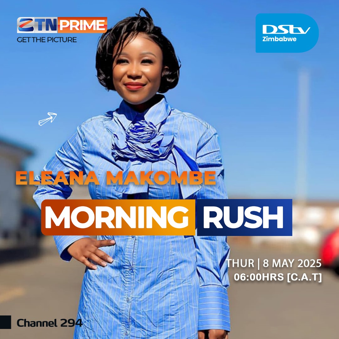 ZTN (@ztnprime) on Twitter photo 📺 <a href="/EleanaMakombe/">eleana makombe</a> joins us on #MorningRush tomorrow (Thursday).
Set your reminders.
#GetThePicture #Zimbabwe #DStv294 #ZTNPrime 📺 <a href="/EleanaMakombe/">eleana makombe</a> joins us on #MorningRush tomorrow (Thursday).
Set your reminders.
#GetThePicture #Zimbabwe #DStv294 #ZTNPrime