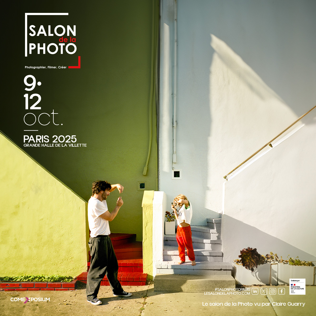 📸✨ Le Salon de la Photo dévoile son visuel pour l'édition 2025 !
L’affiche officielle a été créée par Claire Guarry, lauréate des Zooms 2024 - Prix de la Presse. Un visuel poétique et sensoriel qui nous plonge dans l’univers de San Francisco. 🌞