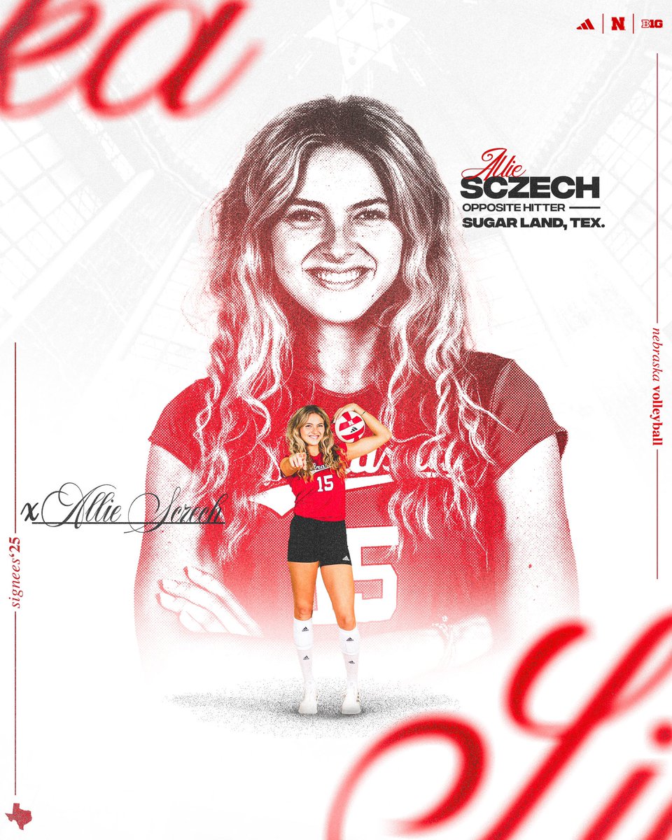 Nebraska Volleyball (@huskervb) on Twitter photo .<a href="/AllieSczech/">Allie Sczech</a> is headed to The Good Life! 🙂↕️
Husker Nation, please join us in officially welcoming Allie to the 402!
#GBR .<a href="/AllieSczech/">Allie Sczech</a> is headed to The Good Life! 🙂↕️
Husker Nation, please join us in officially welcoming Allie to the 402!
#GBR