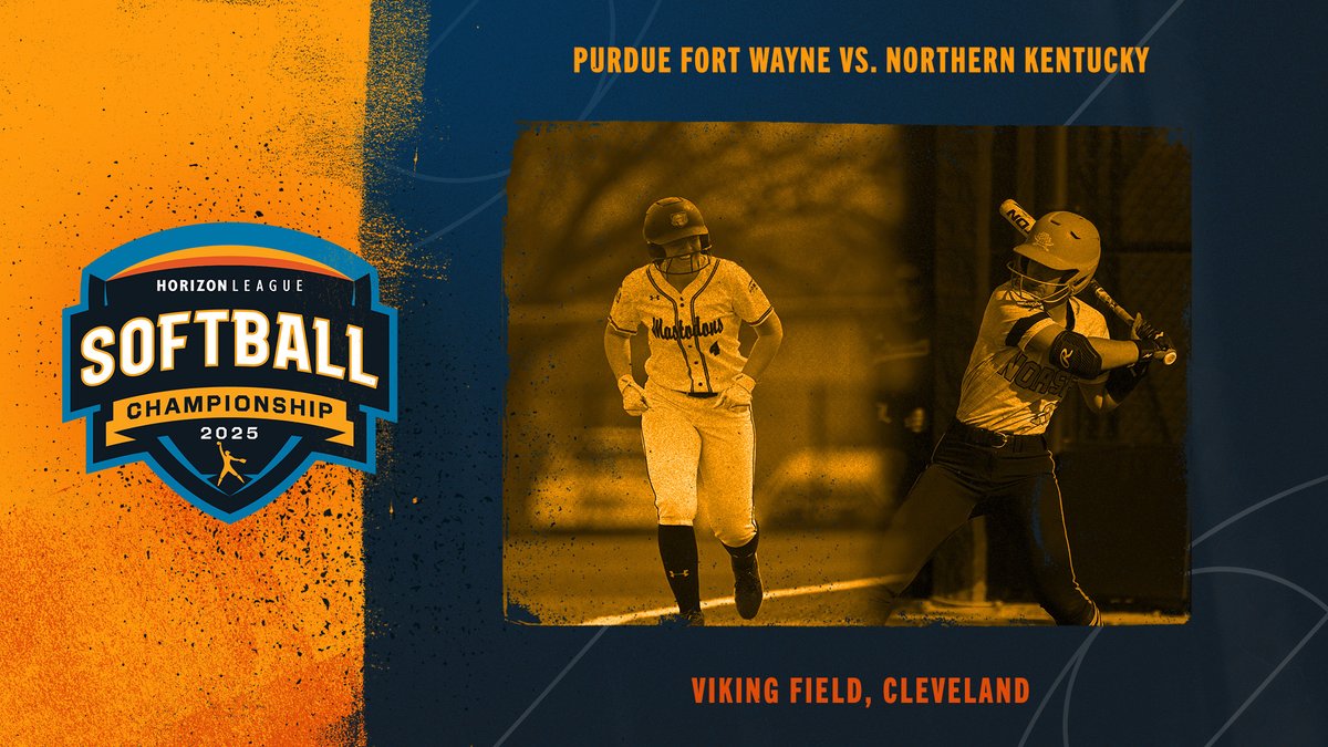 Horizon League (@horizonleague) on Twitter photo #HLSB Championship Game 1
No. 4 <a href="/MastodonSB/">Purdue Fort Wayne Softball</a> vs. No. 5 <a href="/NKUNorseSB/">NKU Softball π₯</a>
β°: Noon ET
π: Cleveland
πΊ: espn.com/watch/player/_β¦
π: csuvikings.com/sidearmstats/sβ¦
π₯: horizonleague.org/tournaments/?iβ¦
#OurHorizon π| #MajorExperiences #HLSB Championship Game 1
No. 4 <a href="/MastodonSB/">Purdue Fort Wayne Softball</a> vs. No. 5 <a href="/NKUNorseSB/">NKU Softball π₯</a>
β°: Noon ET
π: Cleveland
πΊ: espn.com/watch/player/_β¦
π: csuvikings.com/sidearmstats/sβ¦
π₯: horizonleague.org/tournaments/?iβ¦
#OurHorizon π| #MajorExperiences