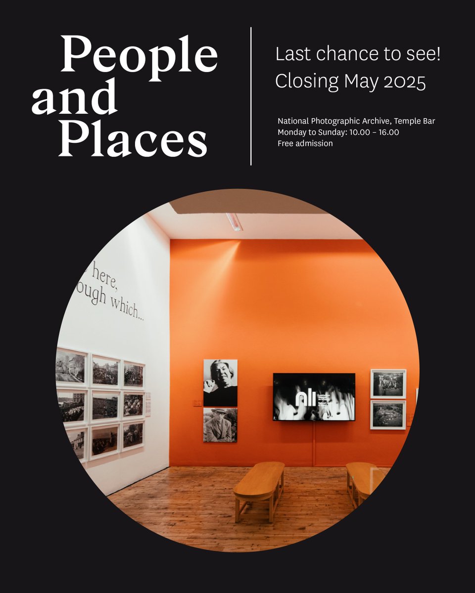 National Library of Ireland (@nlireland) on Twitter photo Free exhibition | People & Places: Ireland in 19th, 20th & 21st Centuries 📷 Running until end of May.
Look back through the camera lens at 160 years of life in Ireland in images selected from some of <a href="/NLIreland/">National Library of Ireland</a> 's most popular photographic collections:
nli.ie/exhibitions-ev… Free exhibition | People & Places: Ireland in 19th, 20th & 21st Centuries 📷 Running until end of May.
Look back through the camera lens at 160 years of life in Ireland in images selected from some of <a href="/NLIreland/">National Library of Ireland</a> 's most popular photographic collections:
nli.ie/exhibitions-ev…
