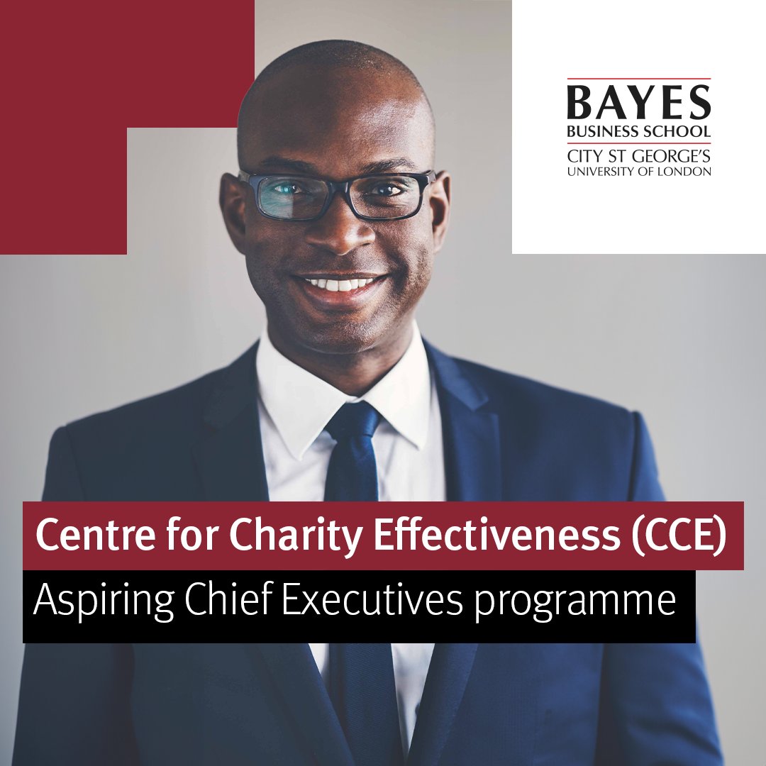 Centre for Charity Effectiveness (CCE) (@bayescce) on Twitter photo 🌟 Aspiring Chief Executives Programme 🌟
📅 Dates: 16 June 2025
🕒 Duration: Nine days over four months
💻 Format: Mix of online and in-person sessions
🔗 Register now and elevate your leadership potential ow.ly/foty50VNsK1
#BayesCCE #Leadership 🌟 Aspiring Chief Executives Programme 🌟
📅 Dates: 16 June 2025
🕒 Duration: Nine days over four months
💻 Format: Mix of online and in-person sessions
🔗 Register now and elevate your leadership potential ow.ly/foty50VNsK1
#BayesCCE #Leadership