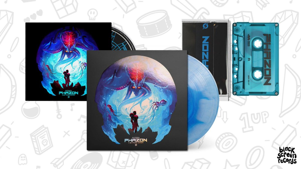 A tribute to Metroid ☄️ 

<a href="/MechaDreamRec/">Mecha Dream Records</a> is bringing <a href="/RozenDJ/">ROZEN</a>'s "Phazon: Metroid Saga" onto CD, vinyl and tape and we're distributing it! With arrangements and orchestration by David Peacock and REVEN 🔥 

Pre-order now:
blackscreenrecords.com/collections/me…