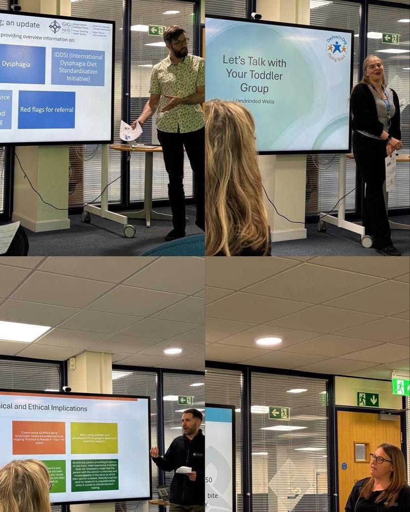 What an inspiring day we had yesterday in Llandrindod Wells beginning celebrations of the 80th anniversary of RCSLT, with presentations from RCSLT and our fantastic Powys Speech and Language therapy team! 👏🏼 

🌈 🌟 😀 🌺